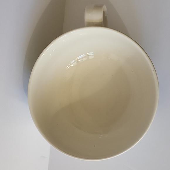 Genuine Ironstone Ware Hand Painted Blue Flowers Coffee Cup Soup Mug Japan - Picture 4 of 12